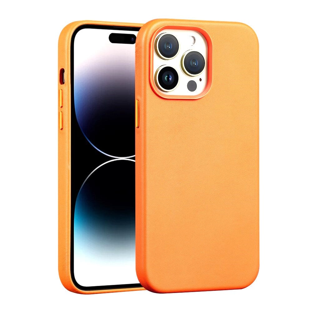 Upgrade your phone protection with the best-selling fashion mobile cover cases, designed for both men and women. Our collection of mobile cases and covers boasts 100% genuine leather, lending a touch of luxury to your device. Choose from a range of luxury-designed bumper protective cover cases, exclusively for Apple iPhone 14, Apple iPhone 14 Pro, and Apple iPhone 14 Pro Max. We offer the best 100% real leather Apple iPhone cases that are not only stylish but also high-quality.