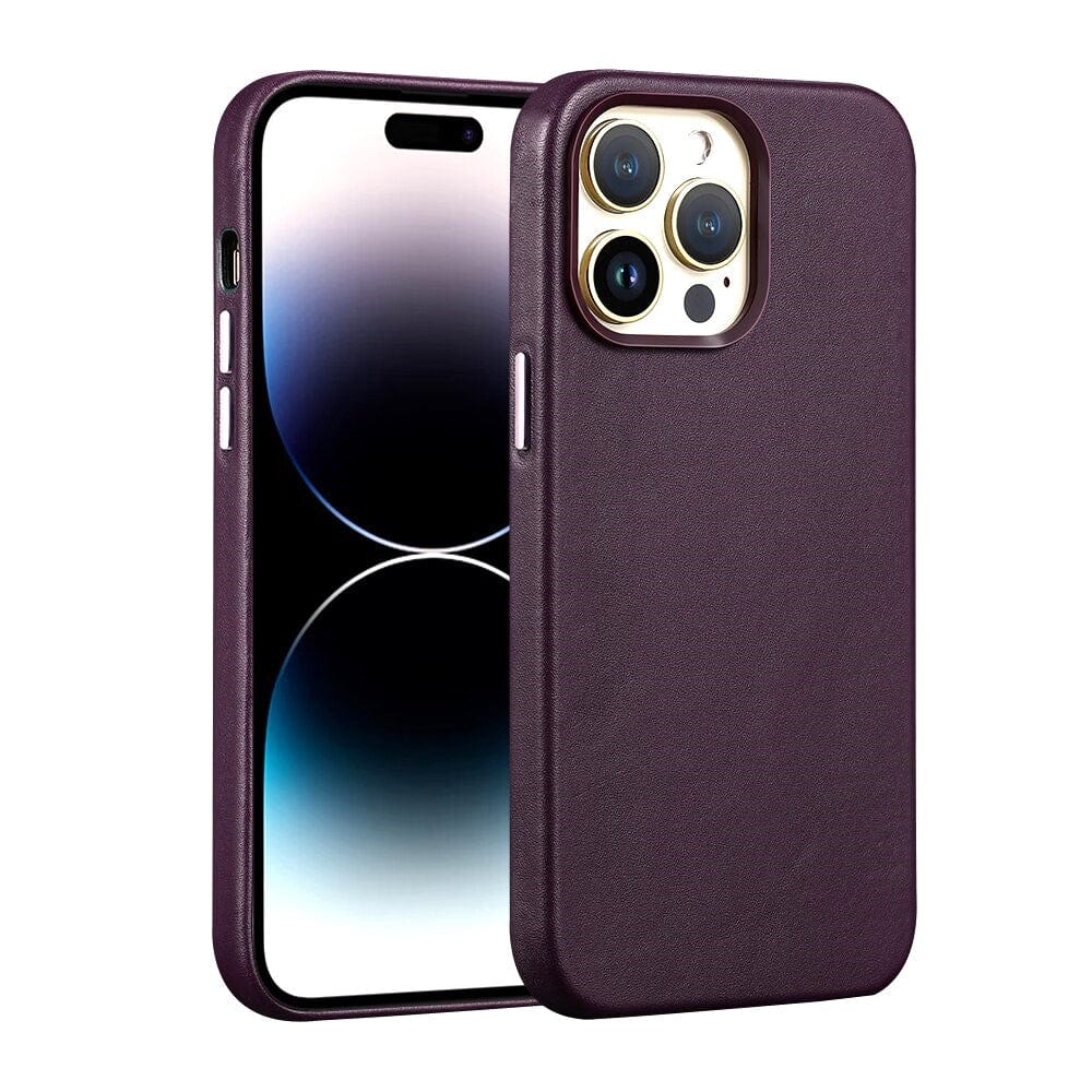 Upgrade your phone protection with the best-selling fashion mobile cover cases, designed for both men and women. Our collection of mobile cases and covers boasts 100% genuine leather, lending a touch of luxury to your device. Choose from a range of luxury-designed bumper protective cover cases, exclusively for Apple iPhone 14, Apple iPhone 14 Pro, and Apple iPhone 14 Pro Max. We offer the best 100% real leather Apple iPhone cases that are not only stylish but also high-quality.