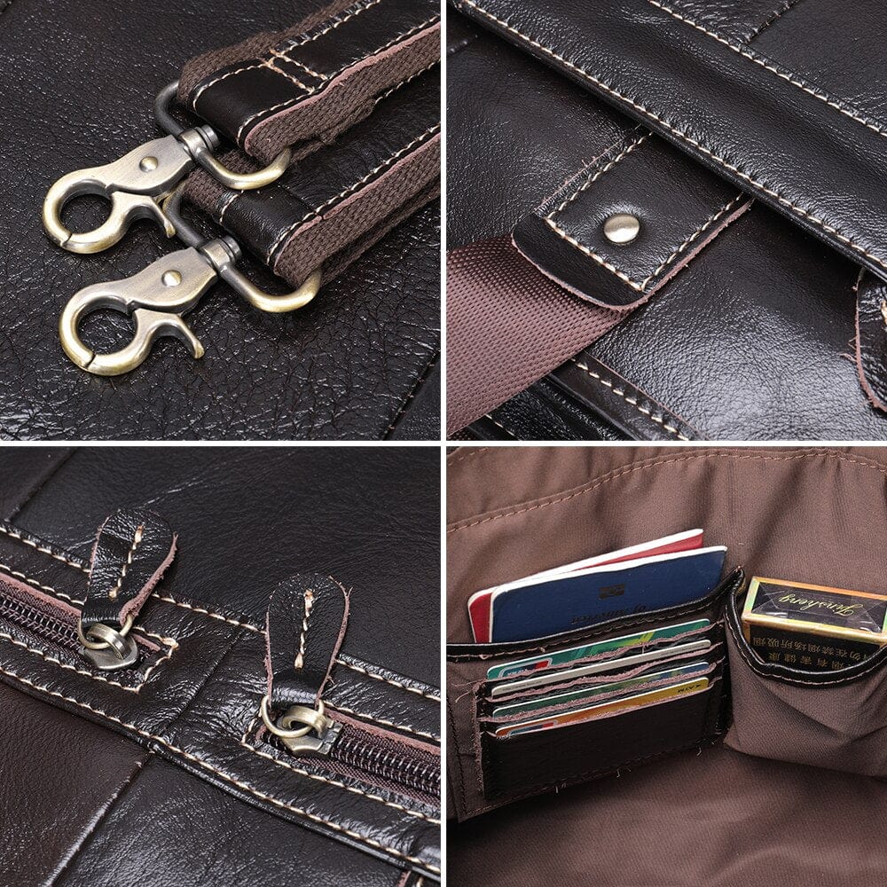Indulge in luxury with our handmade leather accessories. Our brand specializes in high-quality leather products for both men and women, offering a wide range of leather fashion accessories. From best-selling Italian leather crafts to leather bags, wallets, watch straps, belts, mobile cases, tags, bracelets, jewellery, briefcases, shoulder bags, cardholders, backpacks, cases, and sleeves, we have everything you need to elevate your style.