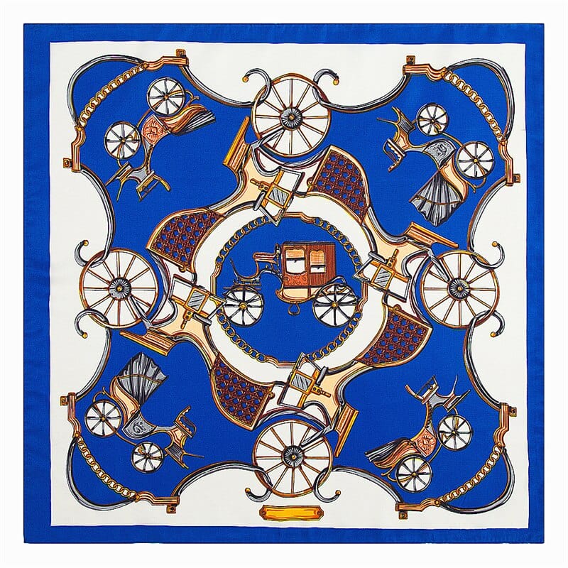 Beautiful Handmade Luxury Designer 100% Silk Shawl Scarf and stoles for Women - Elegant, Stylish, Warm, Fashionable Soft Lightweight Satin, Twill Silk Scarf White, Red, Gold, Blue, Purple, Black, Pink, Orange, Grey, Horse Carriage, Pegasus