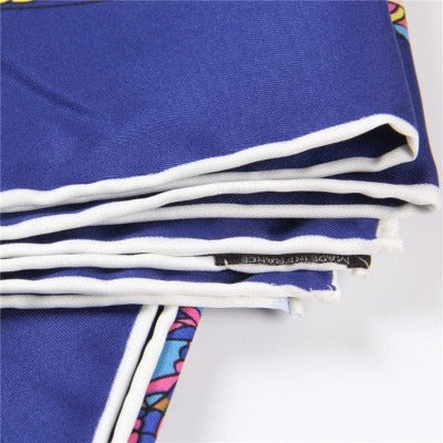 Beautiful Handmade Luxury Designer Silk Shawl Scarf and stoles for Women - Elegant, Stylish, Warm, Fashionable Soft Lightweight Satin, Twill Silk Scarf White, Red, Gold, Blue