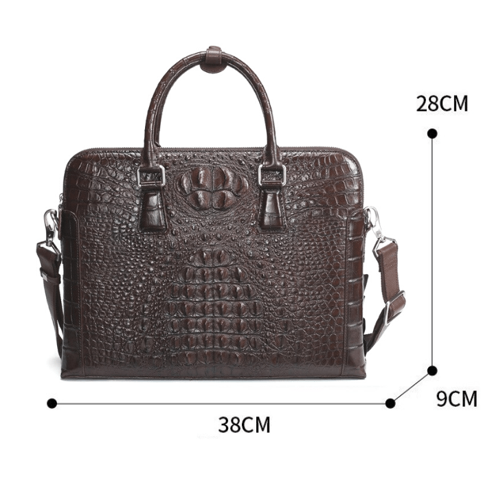 Best Selling Luxury Designed Leather Briefcases for men and women. These handmade 100% real leather briefcases are perfect for the modern professional who wants to make a statement. The genuine leather fashion trend 14 and 15-inch designer business laptop bags are designed to be both stylish and practical, making them the perfect accessory for work or travel.