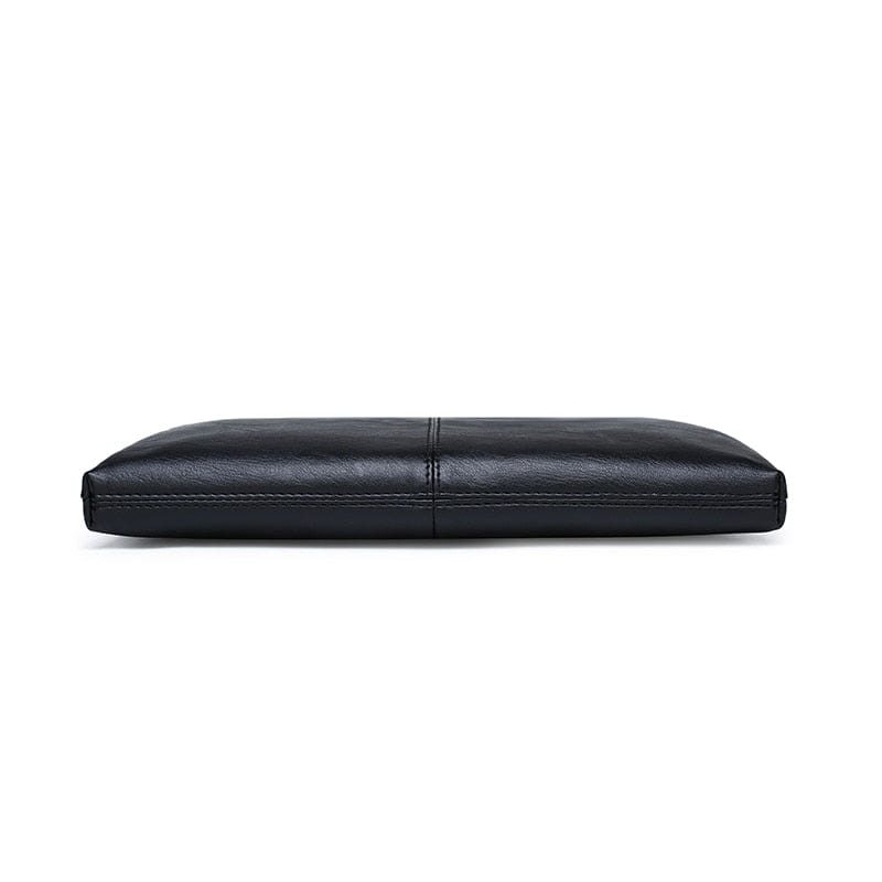 Best Selling Leather Pouch Case Bag for Men and Women. This handmade luxury design brand leather pouch is the perfect solution for business and travel use. The pouch is made from 100% real leather, providing a high-quality and durable solution for your mobile, iPad, and MacBook.
