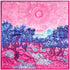 Stylish 100% Mulberry Silk Luxury Design Silk Scarf for Women. Warm, Soft and Lightweight Premium Square Long Silk Scarf for women. Classic Silk Scarf with Wild Animal and Jungle Print Colourful Scarf. Luxury twill Silk women&