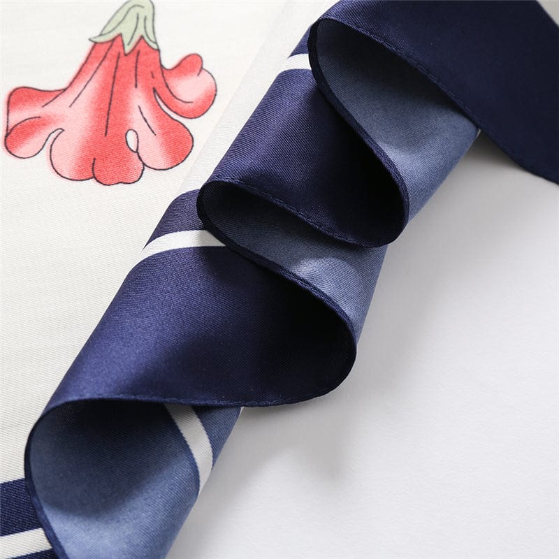 Beautiful Handmade Luxury Designer 100% Silk Shawl Scarf and stoles for Women - Elegant, Stylish, Warm, Fashionable Soft Lightweight Satin, Twill Silk Scarf White, Red, Gold, Blue, Purple, Black, Pink, Orange, Grey, Flower Rose, Floral