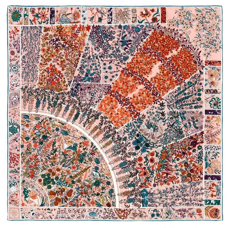 Stylish 100% Mulberry Silk Luxury Design Silk Scarf for Women. Warm, Soft and Lightweight Premium Square Long Silk Scarf for women. Classic Silk Scarf with Wild Animal and Jungle Print Colourful Scarf. Luxury twill Silk women&