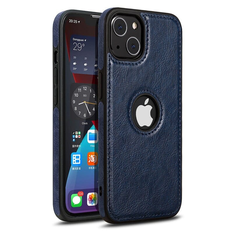 Upgrade your phone protection with the best-selling fashion mobile cover cases, designed for both men and women. Our collection of mobile cases and covers boasts 100% genuine leather, lending a touch of luxury to your device. Choose from a range of luxury-designed bumper protective cover cases, exclusively for Apple iPhone 14, Apple iPhone 14 Pro, and Apple iPhone 14 Pro Max. We offer the best 100% real leather Apple iPhone cases that are not only stylish but also high-quality.