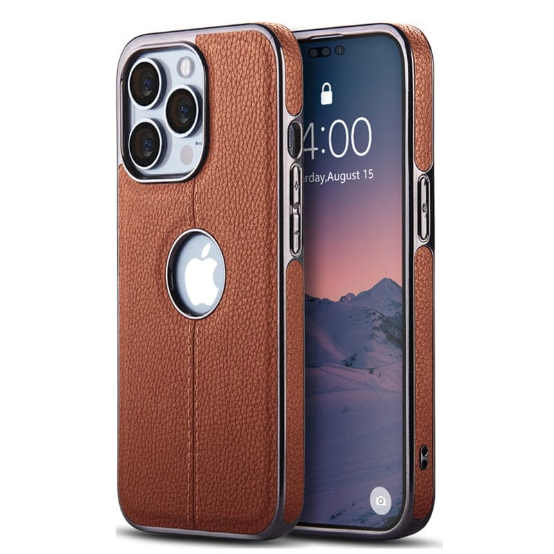 Upgrade your phone protection with the best-selling fashion mobile cover cases, designed for both men and women. Our collection of mobile cases and covers boasts 100% genuine leather, lending a touch of luxury to your device. Choose from a range of luxury-designed bumper protective cover cases, exclusively for Apple iPhone 14, Apple iPhone 14 Pro, and Apple iPhone 14 Pro Max. We offer the best 100% real leather Apple iPhone cases that are not only stylish but also high-quality.