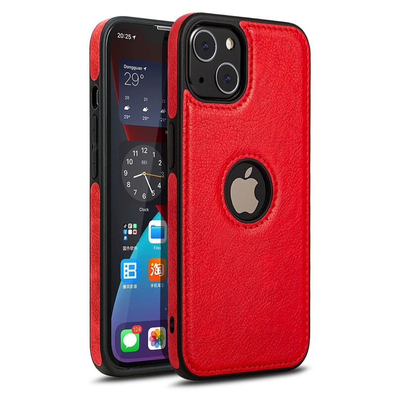 Upgrade your phone protection with the best-selling fashion mobile cover cases, designed for both men and women. Our collection of mobile cases and covers boasts 100% genuine leather, lending a touch of luxury to your device. Choose from a range of luxury-designed bumper protective cover cases, exclusively for Apple iPhone 14, Apple iPhone 14 Pro, and Apple iPhone 14 Pro Max. We offer the best 100% real leather Apple iPhone cases that are not only stylish but also high-quality.