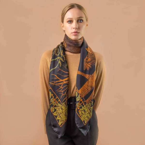 Medium Silk Scarves