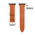 Best Selling Leather Strap for your Apple Smart Watch. Handmade from genuine Italian leather, this luxury-designed strap is 100% high-quality and perfect for both men and women. Replace your Apple Smartwatch Band with this soft and comfortable leather watch band for the ultimate in style and comfort. Buy online now for the best-selling leather watch strap for Apple Watch Band.