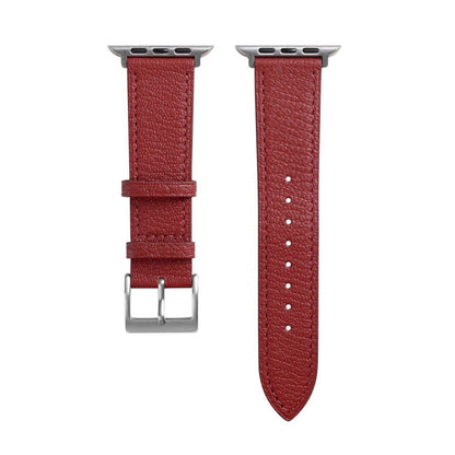 Best Selling Leather Strap for your Apple Smart Watch. Handmade from genuine Italian leather, this luxury-designed strap is 100% high-quality and perfect for both men and women. Replace your Apple Smartwatch Band with this soft and comfortable leather watch band for the ultimate in style and comfort. Buy online now for the best-selling leather watch strap for Apple Watch Band.