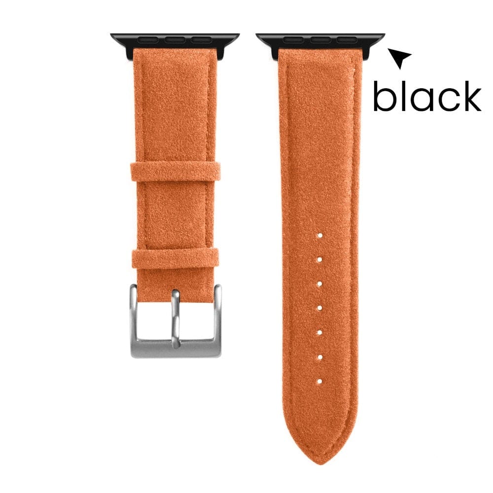 Best Selling Leather Strap for your Apple Smart Watch. Handmade from genuine Italian leather, this luxury-designed strap is 100% high-quality and perfect for both men and women. Replace your Apple Smartwatch Band with this soft and comfortable leather watch band for the ultimate in style and comfort. Buy online now for the best-selling leather watch strap for Apple Watch Band.