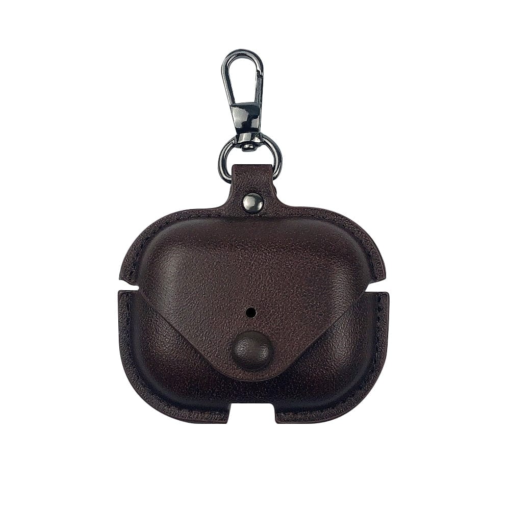 Dark Brown Luxury Bag Apple Airpods Case