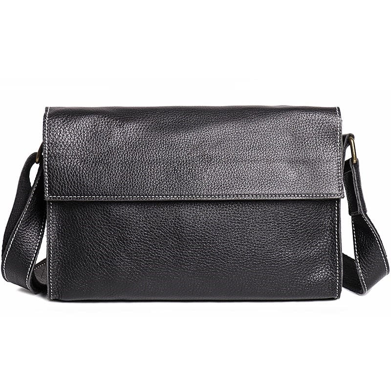 Genuine Leather Vintage Casual Shoulder Horizontal Messenger Bag