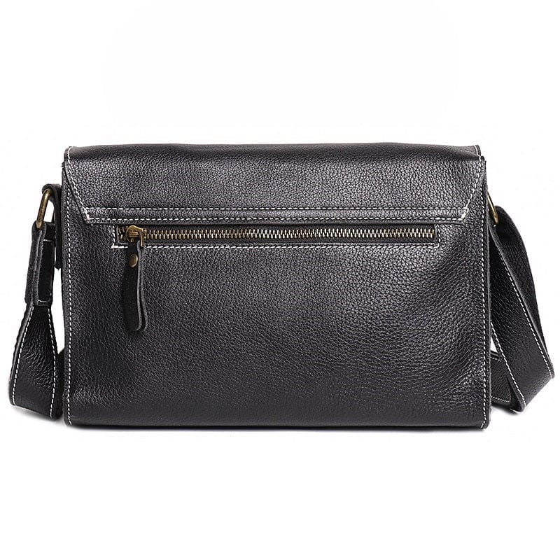 Genuine Leather Vintage Casual Shoulder Horizontal Messenger Bag