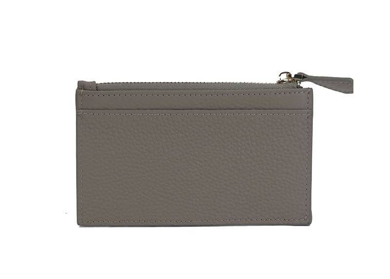 Leather Women's Multi Pockets Slim Card Holder with Coin Walle – Lifestyle