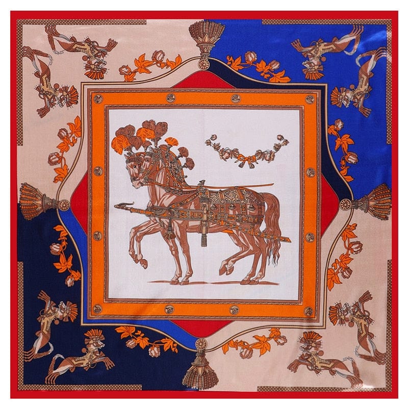 Luxury Designer Brand Handmade Silk Neck Shawl Scarf for Women. Elegant Large Square Satin Silk Fashion Head Scarf for Women. Horse Carriage and Pegasus Print Beautiful Luxury Satin Silk Scarf. Floral, Flowers, Nature Print Luxury Satin Silk Scarf. Best Selling Long Square Twill Silk Shawl Stole Scarf for Women and Ladies. Geometric Shapes and Batik Prints Luxury Silk Shawl scarf.