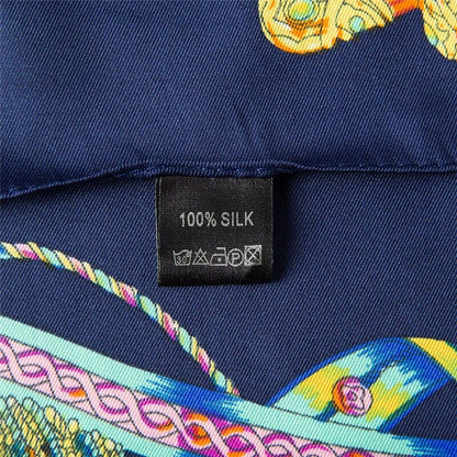 Beautiful Handmade Luxury Designer 100% Silk Shawl Scarf and stoles for Women - Elegant, Stylish, Warm, Fashionable Soft Lightweight Satin, Twill Silk Scarf White, Red, Gold, Blue, Purple, Black, Pink, Orange, Grey, Horse Carriage, Pegasus