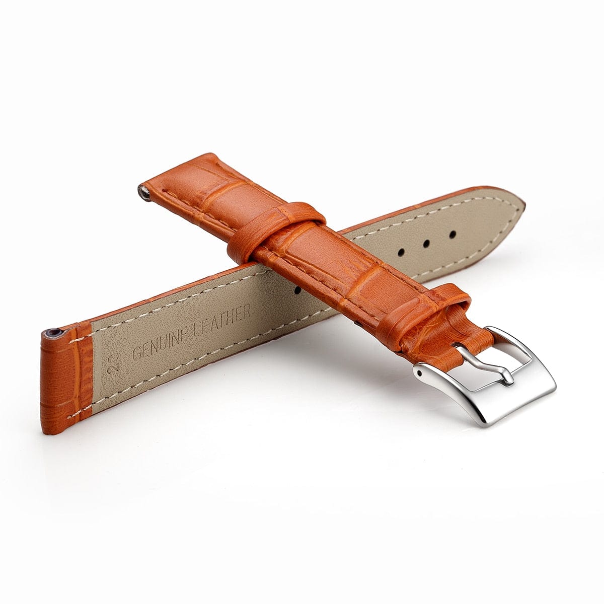 Elevate your wrist game with the Best Selling Leather Watch Strap. Handmade from genuine Italian leather, this luxury-designed strap is 100% high-quality and perfect for both men and women. Replace your wristwatch band with this soft and comfortable leather strap for the ultimate in style and comfort. The best-selling real leather watch strap is a must-have accessory for anyone who wants to add a touch of luxury to their wristwatch. Buy it online now.