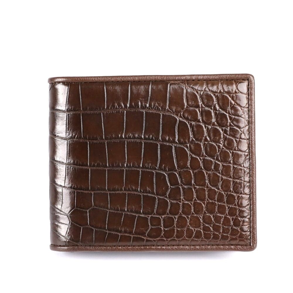 Genuine Croc Skin Leather Men's Business Wallet / Card Holder