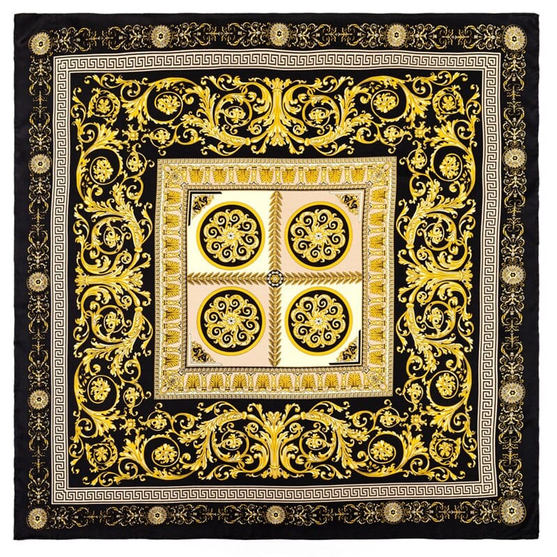 Luxury Designer Brand Handmade Silk Neck Shawl Scarf for Women. Elegant Large Square Satin Silk Fashion Head Scarf for Women. Horse Carriage and Pegasus Print Beautiful Luxury Satin Silk Scarf. Floral, Flowers, Nature Print Luxury Satin Silk Scarf. Best Selling Long Square Twill Silk Shawl Stole Scarf for Women and Ladies.