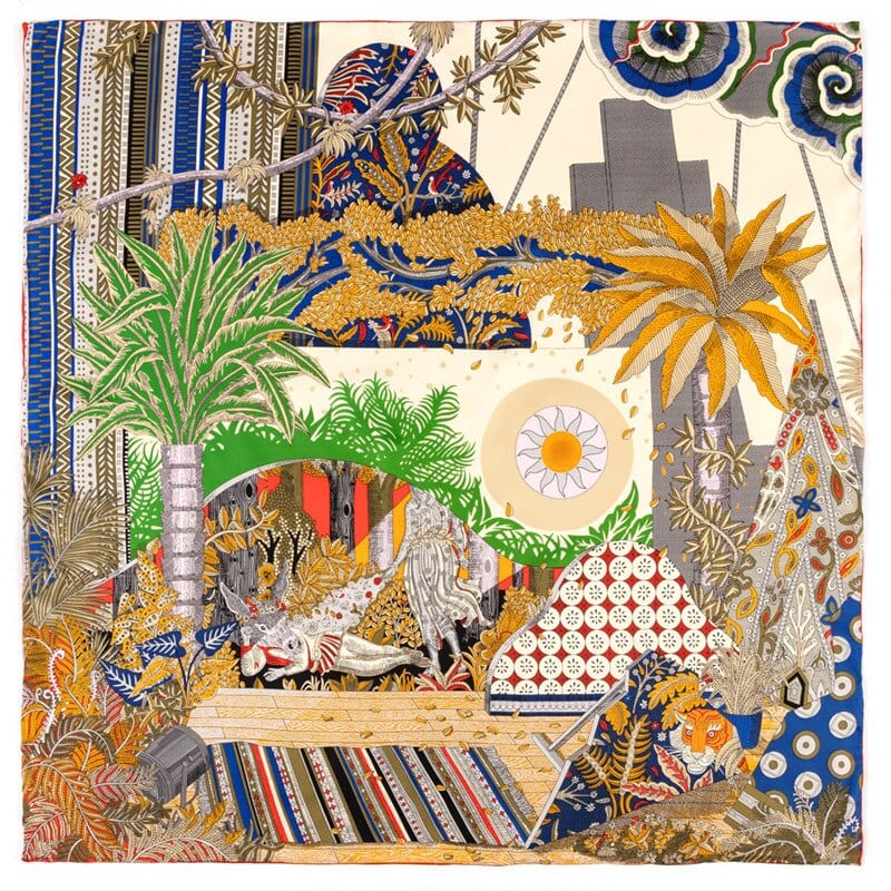 Best Animal Printed Silk Scarves for women Wild animal and Jungle printed Luxury Silk Scarves and Stoles Multicoloured Handmade Silk Scarf Multicoloured Silk Scarf with Blue, Red, Black, White, Pink, Grey, Navy, Brown, Green, Yellow, Gold, Purple, Coffee, and Orange Colours. Luxury twill Silk women&